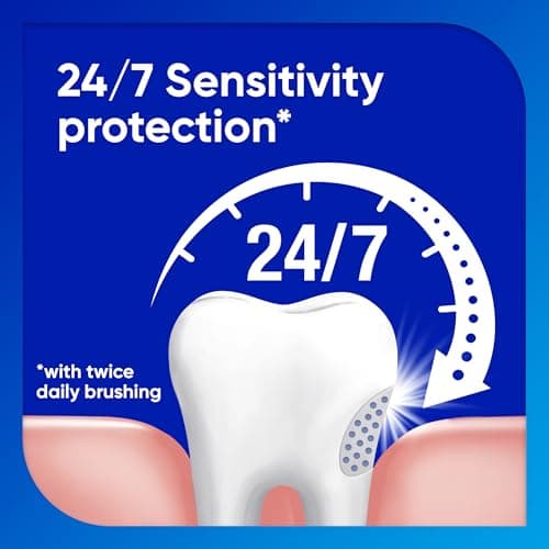 Sensodyne Extra Whitening Sensitive Teeth and Cavity Prevention Whitening Toothpaste, Amazon Exclusive, Cool Mint, Amazon Exclusive- 4 Ounces (Pack of 4) — view 5