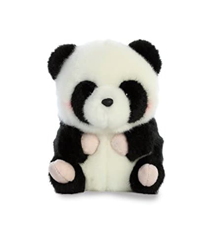 Aurora - Rolly Pet - 5 inch Precious Panda, Black, White