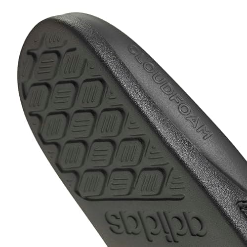 adidas Unisex-Adult Adilette Comfort 2.0, Black/Black/Carbon, 8 — view 5