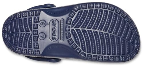 Crocs Unisex-Adult Classic Clogs, Navy, 7 Men/9 Women — view 2