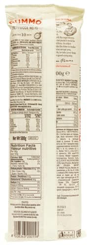 Rummo, Fettucce No. 15, Authentic Italian Pasta Made with Durum Semolina Wheat, 500g (Pack of 1)