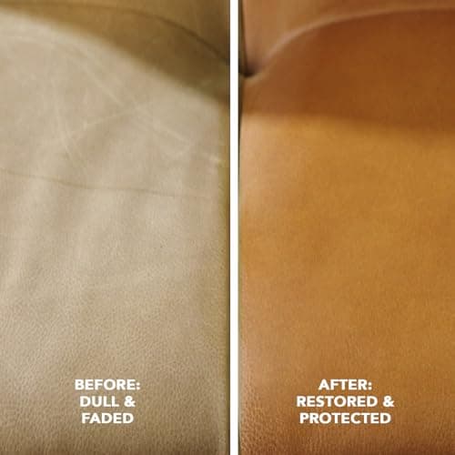 Weiman Leather Cleaner & Conditioner - Cleans, Restores & Protects Leather, UV Protection Prevent Cracking & Fading, Auto, Sofas, Shoes, Bags & All Finished Leather Surfaces, 1 Pack, 12 Fl Oz — view 5