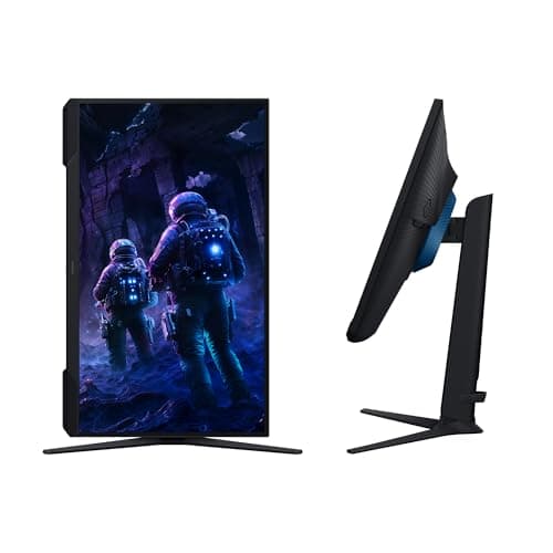 Samsung 27" Odyssey G5 (G51F) Gaming Monitor - QHD (1440P), 180Hz, 1ms, AMD FreeSync, HDR10, Height Adjustable Stand, Black Equalizer, Virtual Aim Point, Auto Source Switch+, LS27FG512ENXZA — view 5