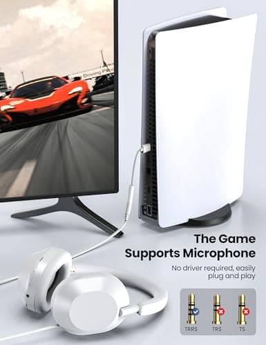 Fidioto USB to 3.5mm Audio Jack Adapter, Mic-Supported USB to Headphone Jack Adapter, External Sound Card with TRRS 4 Pole Jack Compatible with Headset, Mac, PS4, PC, Laptops, Desktops and More — view 3