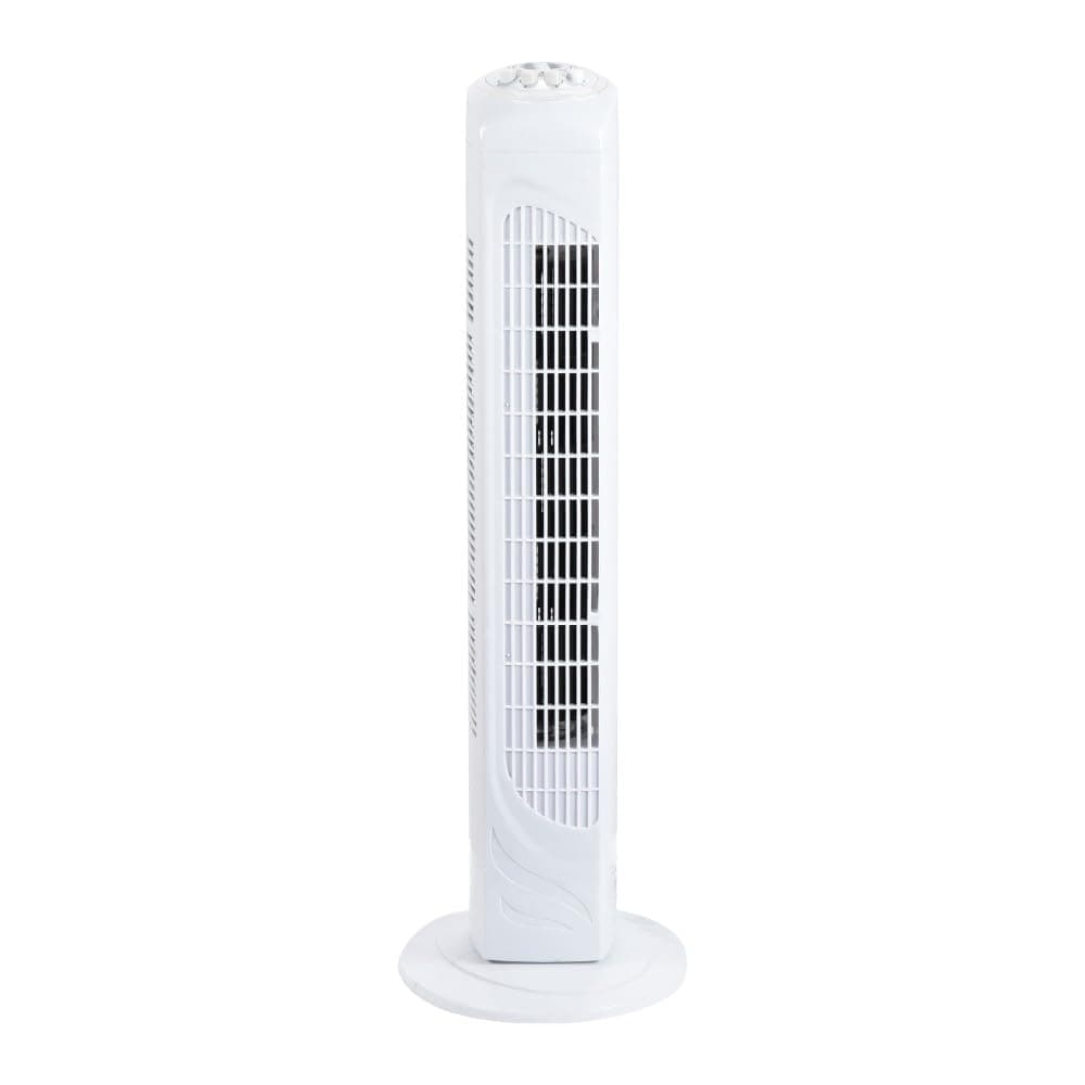 wonderlamp - Ventilador de torre Velao, Oscilante, 3 velocidades, 45W, Temporizador, Ventilador de pie Alto 73cm, Diámetro 23.5 cm