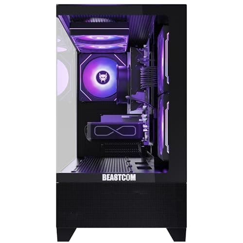 BEASTCOM Q5 Pro Gaming PC | AMD Ryzen 5 4500 6X 3,60GHz 12 Threads | RTX 5050 8GB | 16GB RAM | 1TB NVMe SSD | HDMI | WiFi 5 — view 2