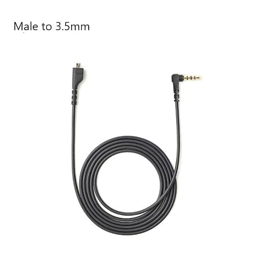 EARLA TEC Replacement Audio Cable Cord, Compatible for SteelSeries Arctis 3 /Arctis 5/ Arctis 7 /Arctis Pro Wireless Gaming Headphones (Audio Cable, Black) — view 3