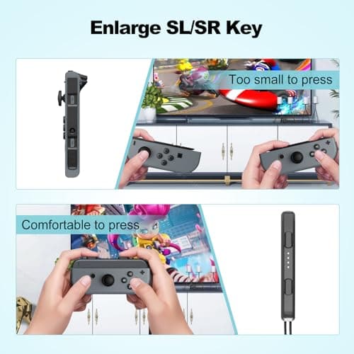 Pogriko 2 Pack Wrist Strap for Nintendo Switch Controller Joycon, Replacement Strap Parts Accessories for Joy Con Joy-Con Controller — view 4