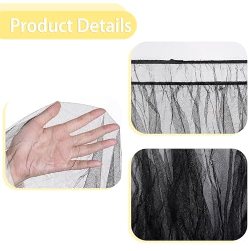 Yymobt 2 Pcs Baby Mosquito Net for Stroller, Baby Bug Net for Stroller Breathable and Portable Insect Netting for Travel Mini Crib Bassinet Cradle — view 3