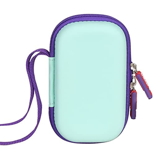 Mchoi Hard Carrying Case Suitable for Logitech G305 Lightspeed Wireless Gaming Mouse, Shockproof Waterproof Teal Wireless Gaming Mouse Protective Case, Case Only — view 3