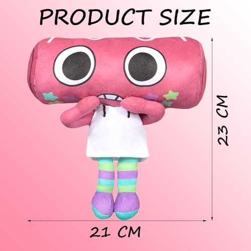 Dandy's World Plush, Dandy's World Plushies Cosmo, Adorable Collectible Plush Toy Gift for Fans, Huggable Stuffed Doll for Room Decor, Birthday Party Supplies