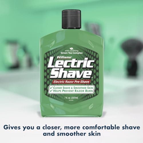 Williams Lectric Shave, Electric Razor Pre-Shave, 7 Ounce — view 2