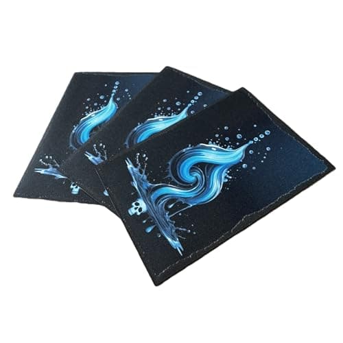 Premium Art Card Sleeves by Foxtrot Designs. Matte Textured Back for Smooth Shuffling. 100 Count Compatible with Magic The Gathering and Other TCGs & LCGs Protection, for Toploaders (Deadly Control)