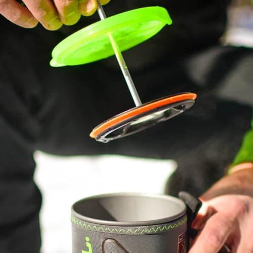 Jetboil Silicone French Press Coffee Maker Camping Stoves, Regular — view 2