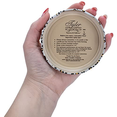 Tyler Candles - Fleur de Lis Scented Candle - 11 Ounce 2 Wick Candle — view 4