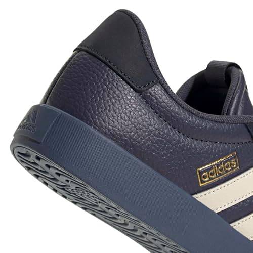 adidas Men's Vl Court 3.0, Shadow Navy/Wonder White/Gold Metallic, 12.5 — view 5