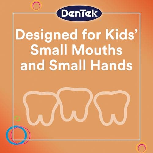DenTek Fun Flossers – Kids Floss Picks with Wild Fruit Flavor, 90 Count — view 5