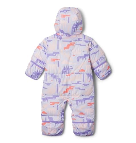 Columbia Baby Snuggly Bunny II Bunting, Snowdrift Highland/Paisley Purple, 18/24
