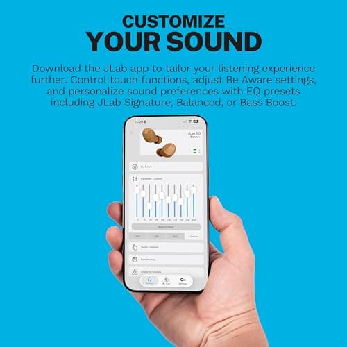 JLab, Go Air Pop+ Tones, True Wireless Earbuds, Bluetooth, Dual Connect, EQ3 Sound, 1615 C — view 5