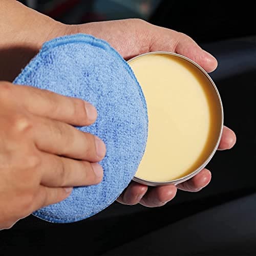FONAROLL Microfiber Wax Applicator Pads, Car Wax Applicator, Buffing & Detail Polishing Foam Pads for Car Cleaning and Fine Polishing (5" Diameter, 6 Pack)… — view 2