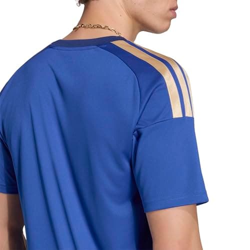 adidas Men's Italy 2026 Home Fan Jersey, Bold Blue, Medium — view 4