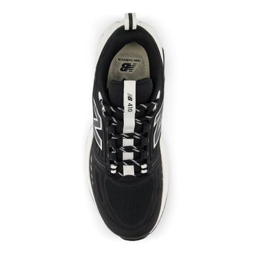 New Balance Women's Fresh Foam 410v9 Trail Running Shoe Black/Sea Salt — view 3
