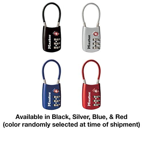Master Lock 4688D Set Your Own Combination TSA Approved Luggage Lock, 1 Pack, Assorted — view 4