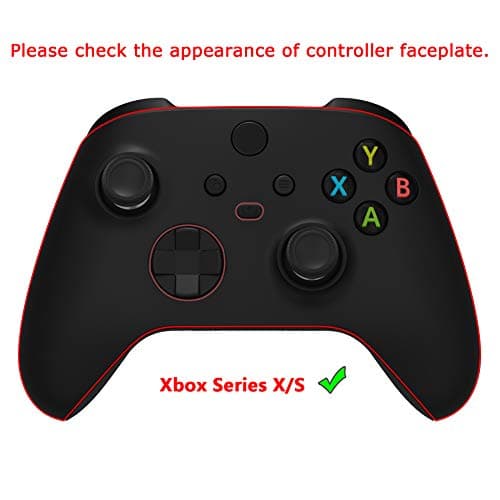 eXtremeRate Custom Shell for Xbox Series X & S Controller - Revitalize Your Controller - Scary Party Replacement Cover Front Housing Cover for Xbox Core Controller Wireless [Control NOT Included]