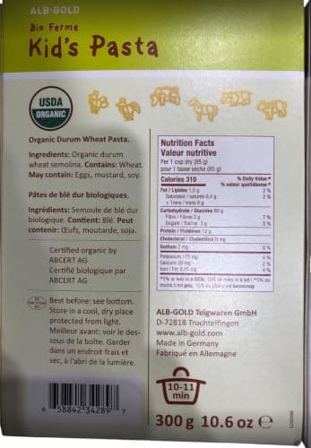 VALUBNDL: ALB GOLD - Pasta For Kids - Kids Healthy Snacks - Fun Snacks - Custom VALUBNDL Branded (3 PACK, ANIMALS, SAFARI, DINO)