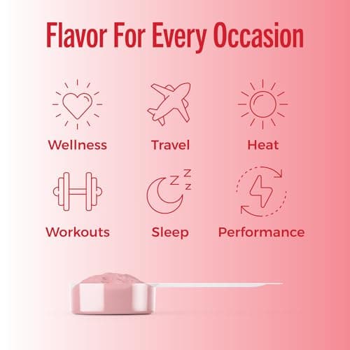 TREVI™ Everyday Sugar Free Electrolytes - Essential Drink Mix Hydration Powder Multi Serving Tub - 45 Serving - Sour Cherry — view 2