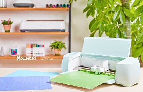 Xinart StandardGrip Cutting Mat for Cricut Maker 3/Maker/Explore 3/Air 2/Air/One(12x12 Inch, 3 Mats) Standard Adhesive Sticky Green Quilting Cricket Cutting Mats Replacement Accessories for Cricut