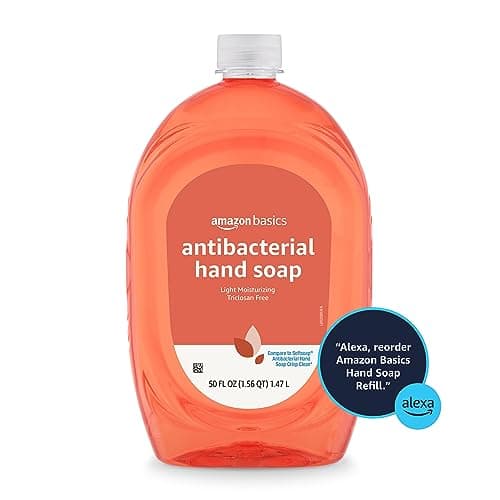 Amazon Basics Liquid Hand Soap Refill, Light Moisturizing, Triclosan-Free, Phthalate-Free, Paraben-Free, Citrus, 50 Fl Oz (Pack of 1) (Previously Solimo) — view 5