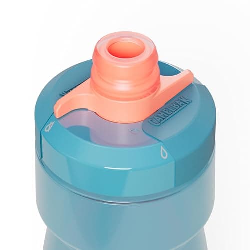 CamelBak Podium Bike Squeeze Water Bottle, High Flow Easy Squeeze Design for Cycling Performance, 24oz, Mercury Teal — view 2