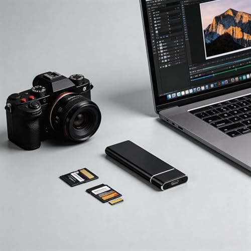 1TB Portable External Hard Drive HDD, USB 3.0 Ultra Slim Data Storage for PC, Laptop, Backup & File Transfer — view 2