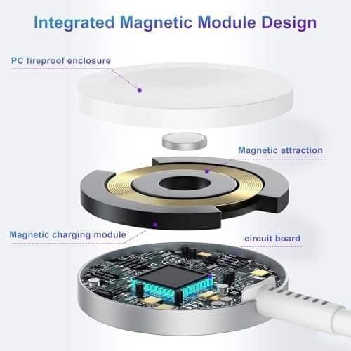 2 in 1 USB C Apple Watch Charger Cable,[MFi Certified] iPhone Fast Magnetic iWatch 6ft Type C Charging Cord for i Watch Series 11/10/Ultra/9/8/7/SE/6/5/4/3/2/1,iPhone 17 Pro/17 Air/16 Pro Max/15 Plus