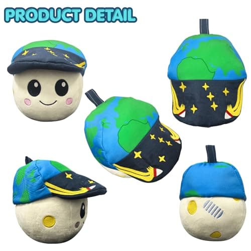 PYBHMYTR Artemis 2 Rise Plush Toys, Artemis II Moon Mission Plushies with Embroidered Hat, Collectible Rise Stuffed Animals for Fans (Rise Plush) — view 2