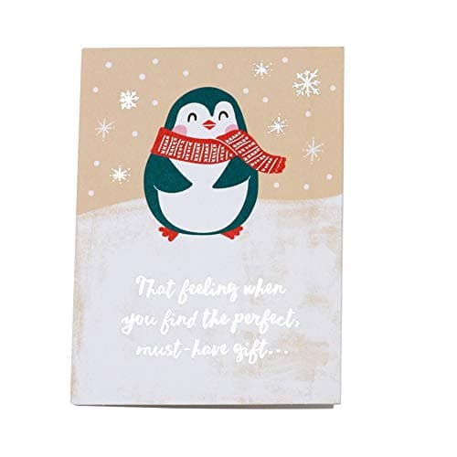 Amazon.ca Gift Card in a Premium Penguin Season Greeting Card