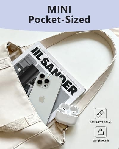Miady 2-Pack Mini Portable Charger Built-in Connector Compact Battery Pack — view 3