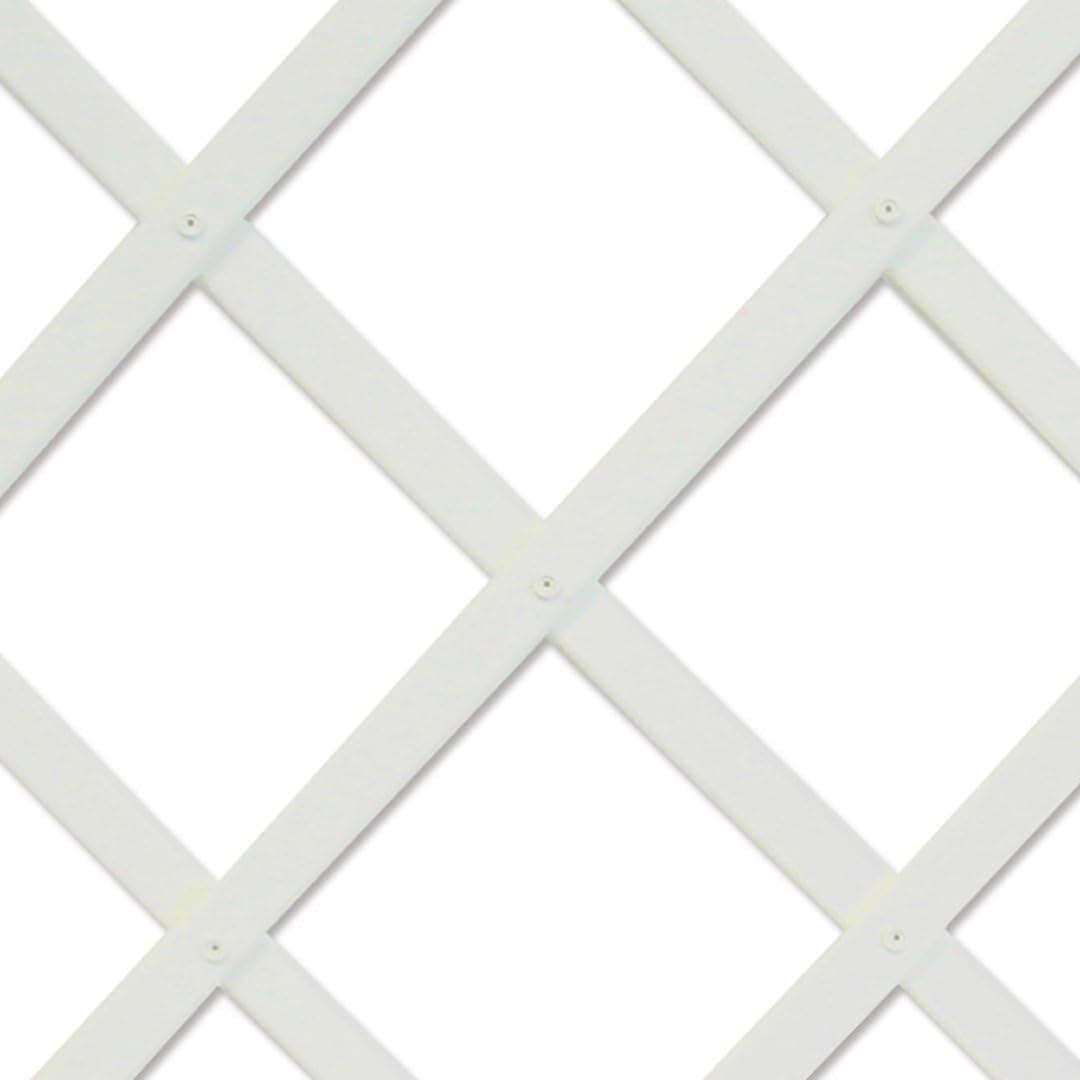 Nortene | Celosia Extensible PVC Trelliflex 1x3 M Blanco | Decoración Exterior | Cerramientos Ambientes Modernos