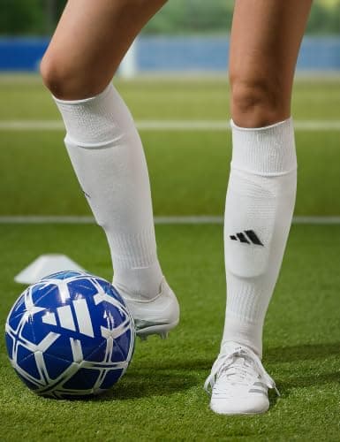 adidas Unisex Rivalry Soccer Socks (2-Pack) Over-the-Calf Athletic Fit for Men & Women — view 2