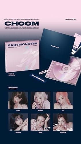 (Jewel Ruka Version) BABYMONSTER CHOOM 3rd Mini Album with Tracking