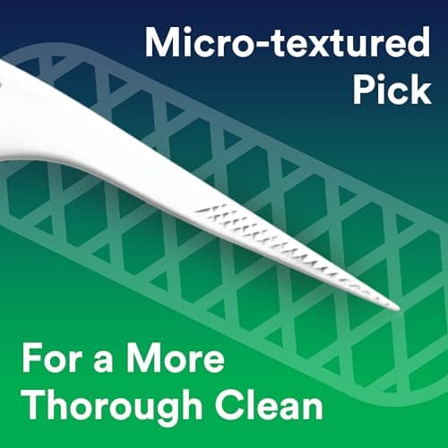 DenTek Advanced Clean Floss Picks with No Break & No Shred Dental Floss, Plaque Remover, 150 Count, Pack of 6 — view 5