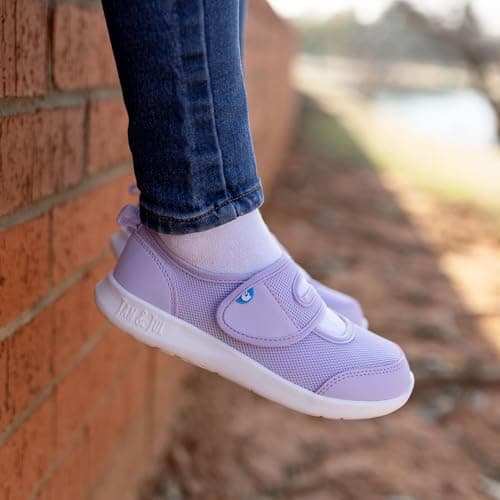 Jan & Jul Girls' Easy-On Toddler Shoes, Lightweight for First Walkers (Soft Pink, Size 6 Toddler)