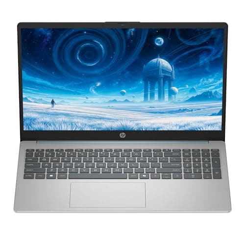 HP 15.6" FHD Touchscreen Business Laptop Computer, 8GB RAM 256GB SSD, 8-Core Intel Core i3, Windows 11 with Copilot AI, Moonlight Blue (Renewed) — view 5