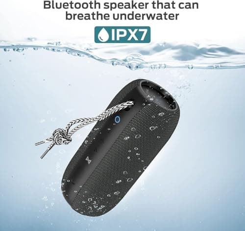S320 Bluetooth Speaker, Portable Bluetooth Speaker, 40W True Wireless Speaker,360° Stereo Sound Effect,IPX7 Waterproof Speaker, 32 Hour Playing Time,Suitable for Outdoor Speaker