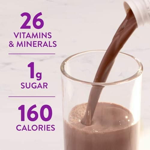 Ensure Max Protein Shake | 2-in-1 Muscle Support | 30g High Protein | HMB | 26 Vitamins & Minerals | Ready to Drink | Milk Chocolate | 11 fl oz, 12 pack — view 5
