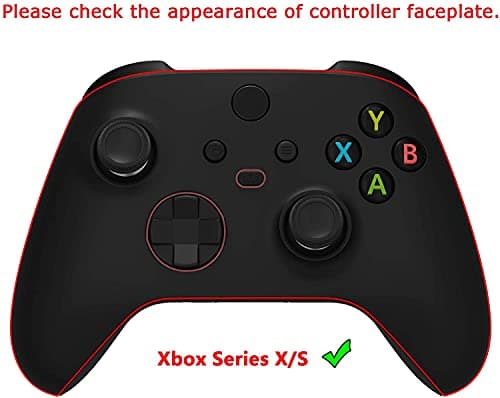 eXtremeRate PlayVital Anti-Slip Pro Grips for Xbox Series X/S Controller, Sweat-Absorbent, Professional Textured Soft Rubber Grip Accessories for Xbox Core Wireless Controller - Green Weeds