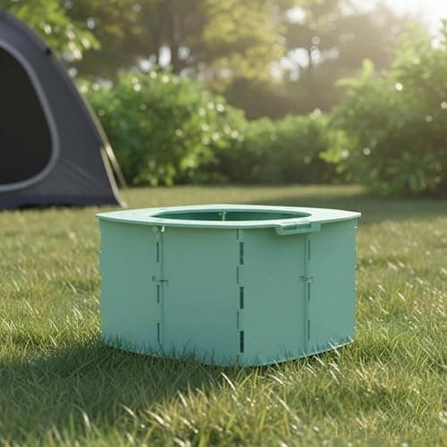 Kids Travel Potty | Portable & Foldable Design-with Leak-Proof Design & 10 Cleaning Bags | Ideal for Toddler Potty Training on Car Trips, Camping & Outdoor Adventures — view 3