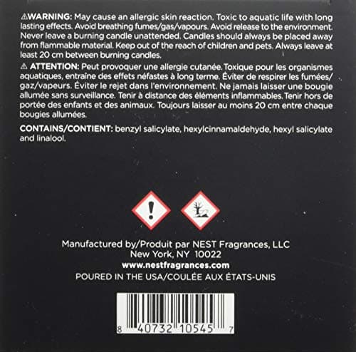 NEST Fragrances Classic Candle- Vanilla Orchid & Almond , 8.1 oz - NEST01-VO — view 4