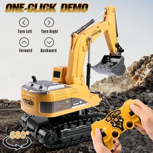 Remote Control Excavator, RC Construction Toy